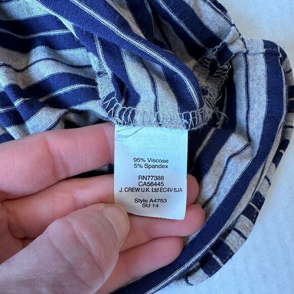 Madewell Racerback Striped Maxi Dress Sz Small - Picture 6 of 8